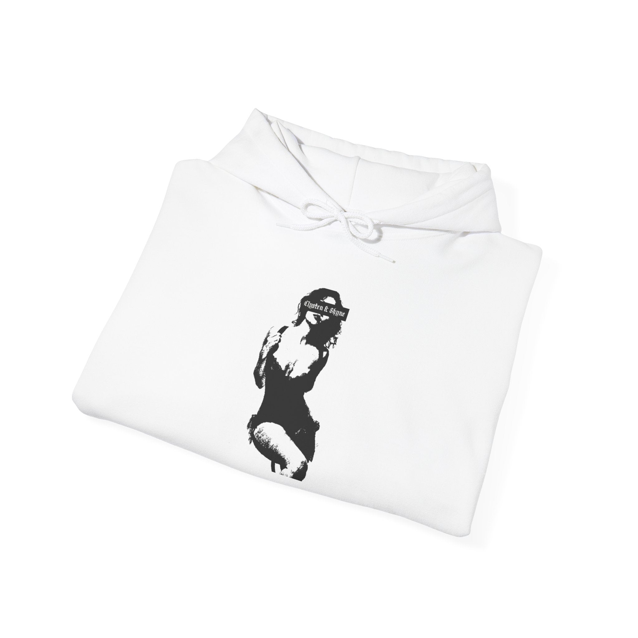 "Clysten & Shyne" pullover hoodie