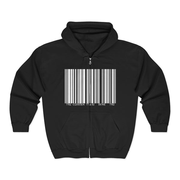 "Priceless" zip-up hoodie