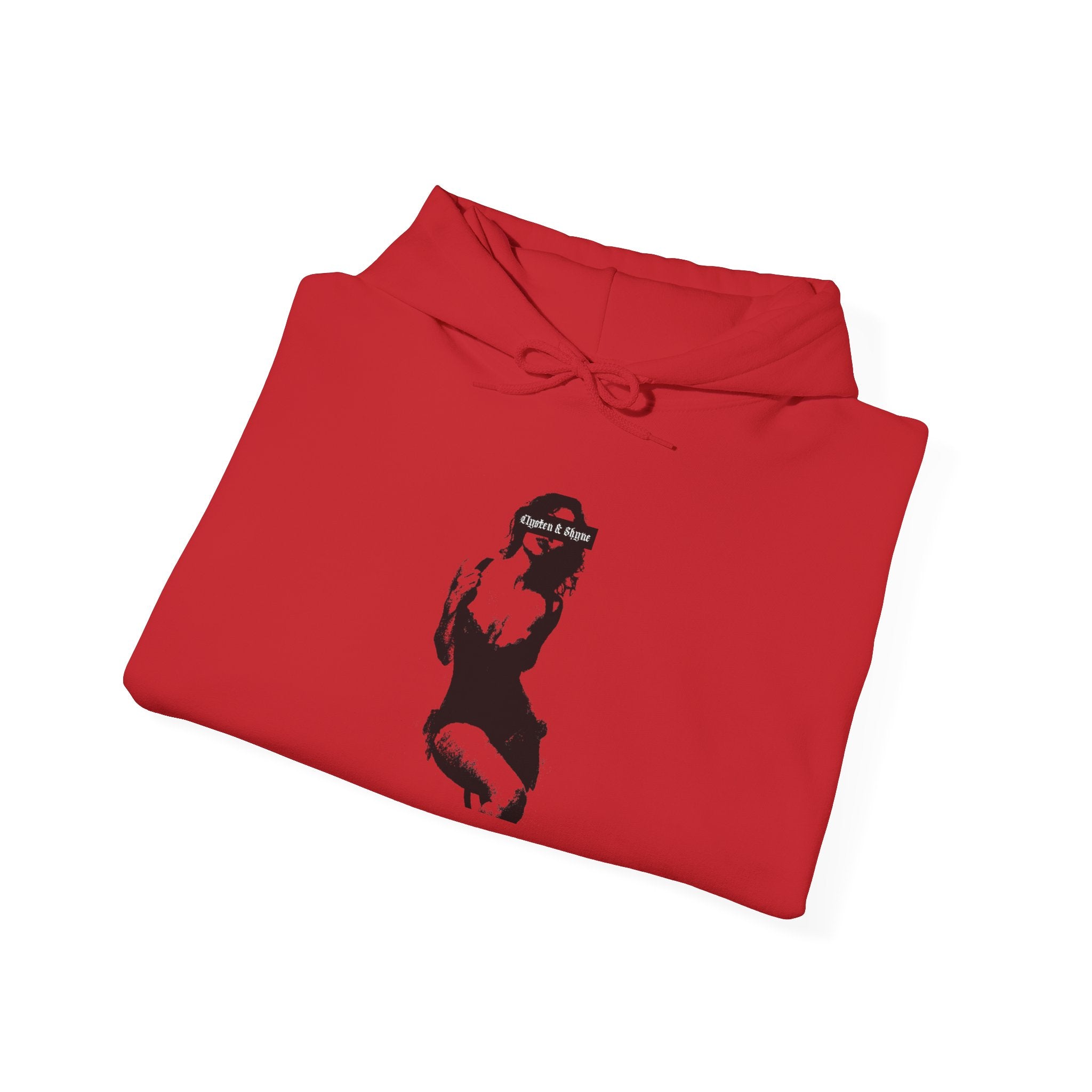 "Clysten & Shyne" pullover hoodie