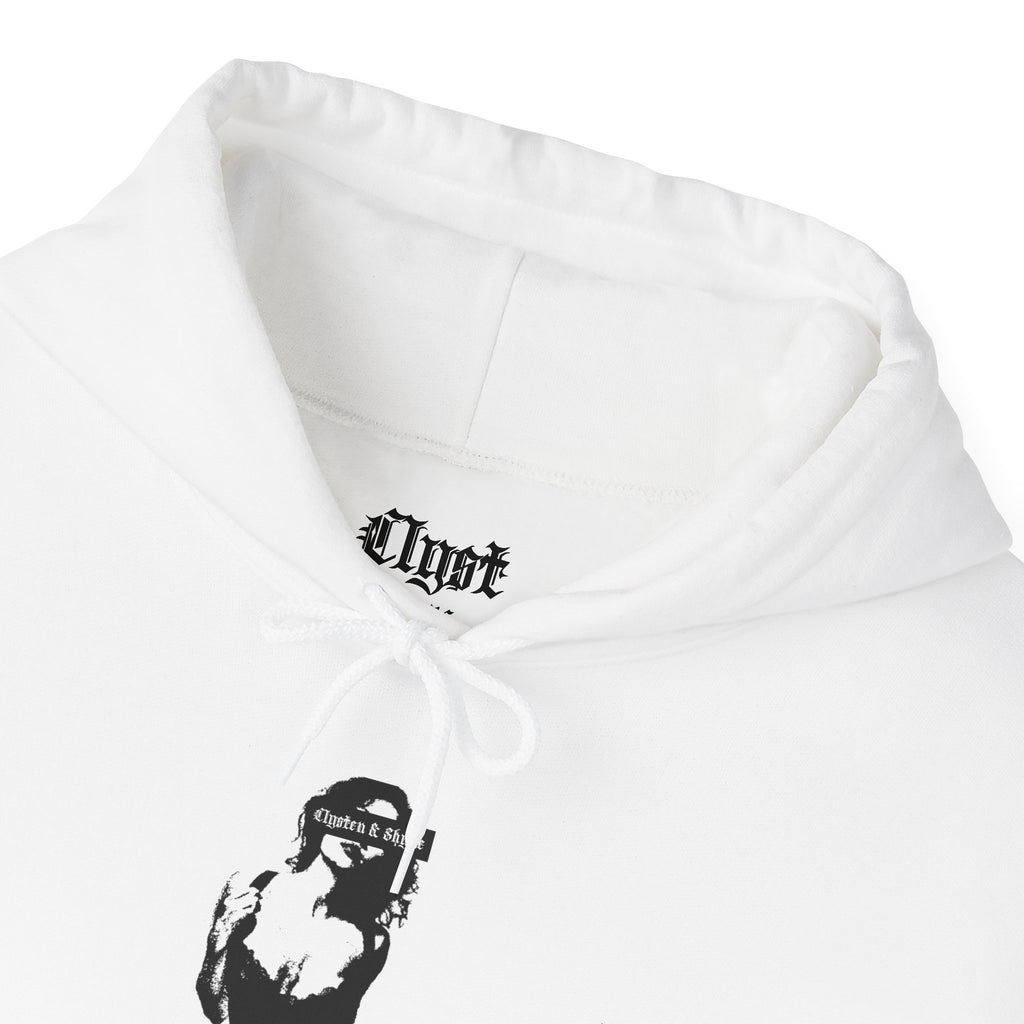 "Clysten & Shyne" pullover hoodie