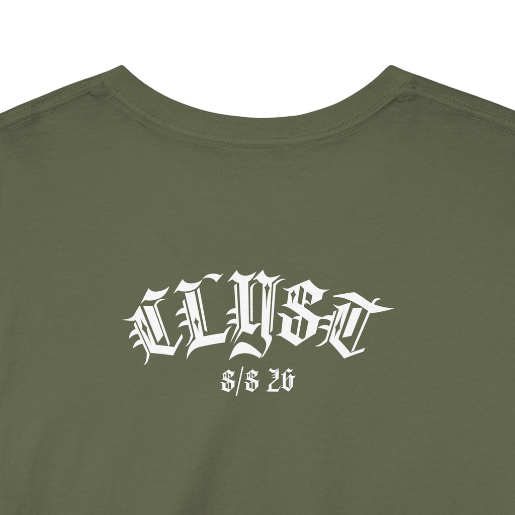 "Burning unseen won't light the way" cotton t-shirt