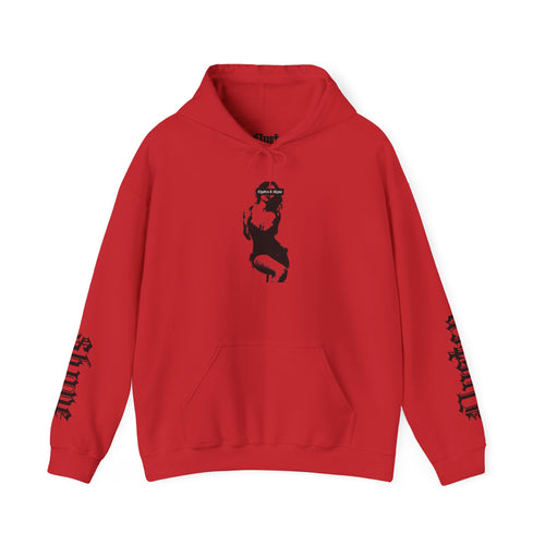 "Clysten & Shyne" pullover hoodie