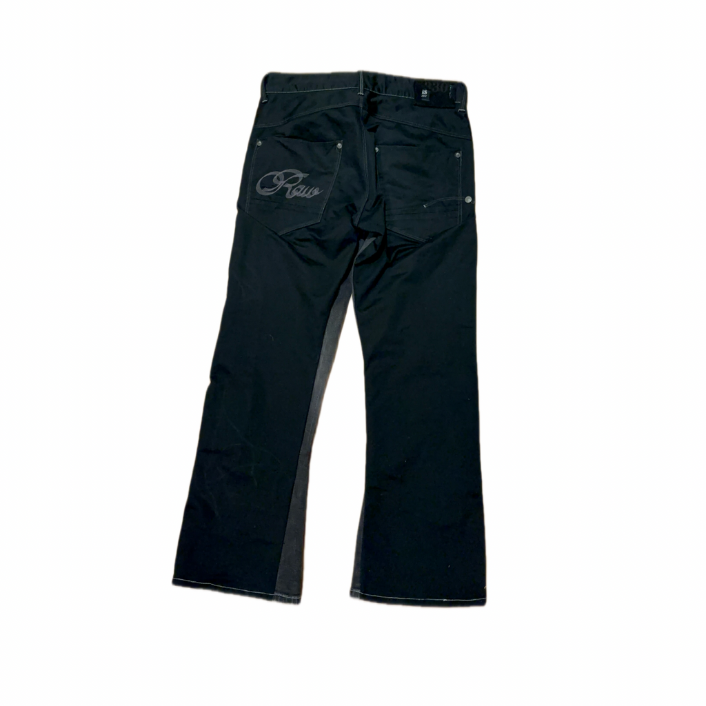 1 of 10 "Half & half" jeans