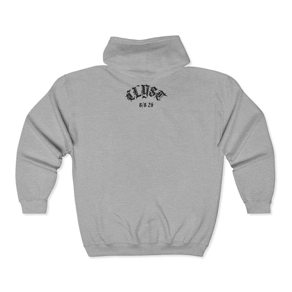 "Priceless" zip-up hoodie