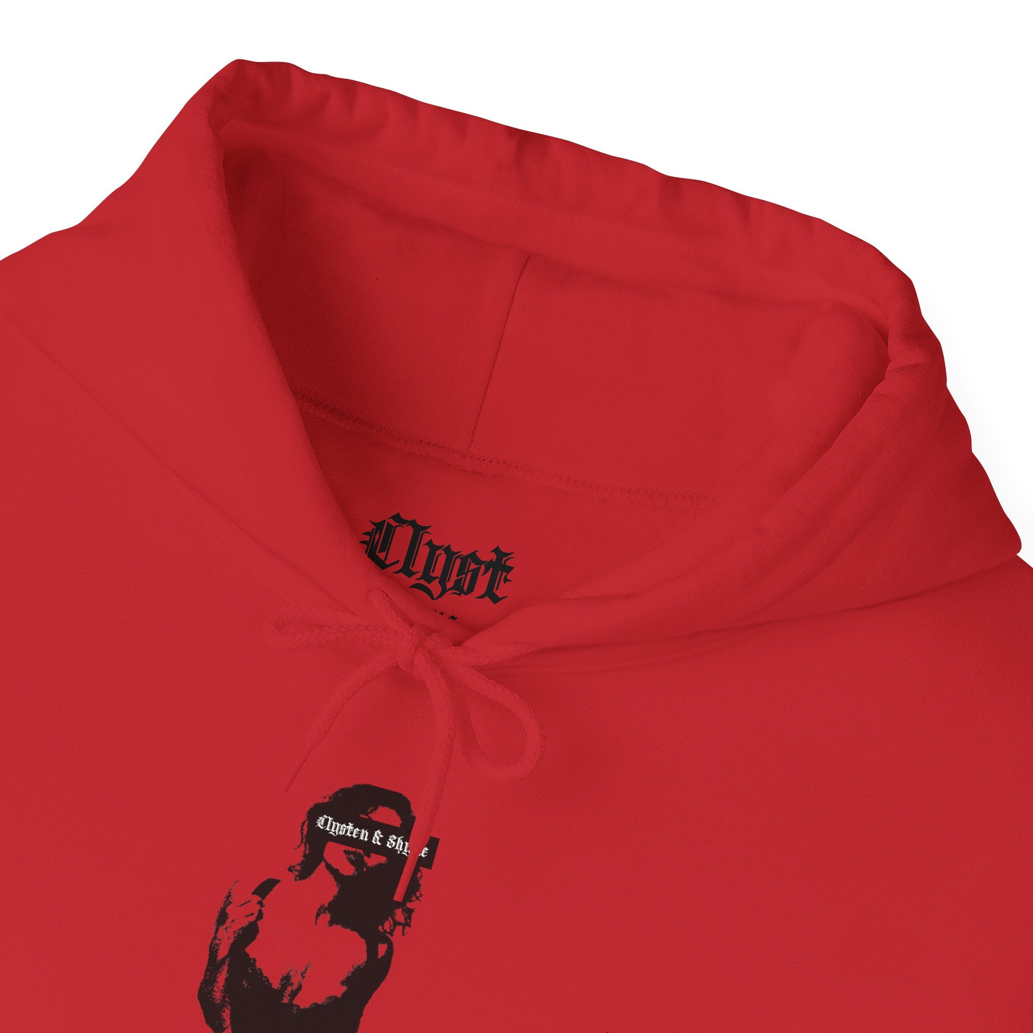 "Clysten & Shyne" pullover hoodie
